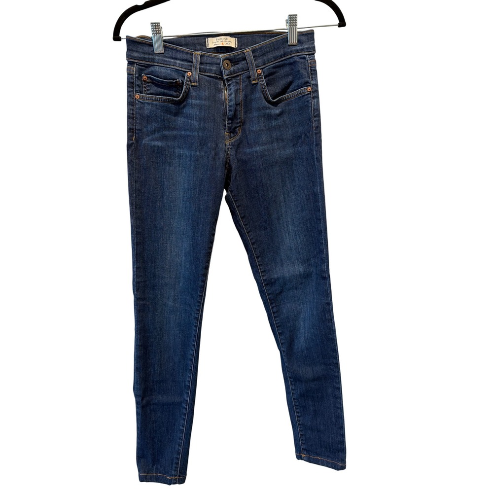 Principle Dreamer Skinny Jeans Women's Size 27 American Made Dark Wash Stretch